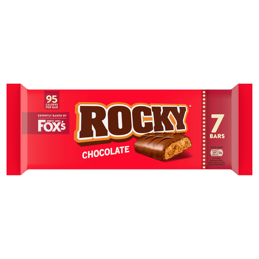 Fox Rocky Chocolate 7 Bar 133g (BISCUITS)