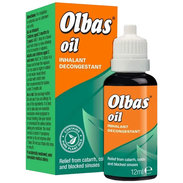 Olbas Oil Inhalent Decongestion 12ml