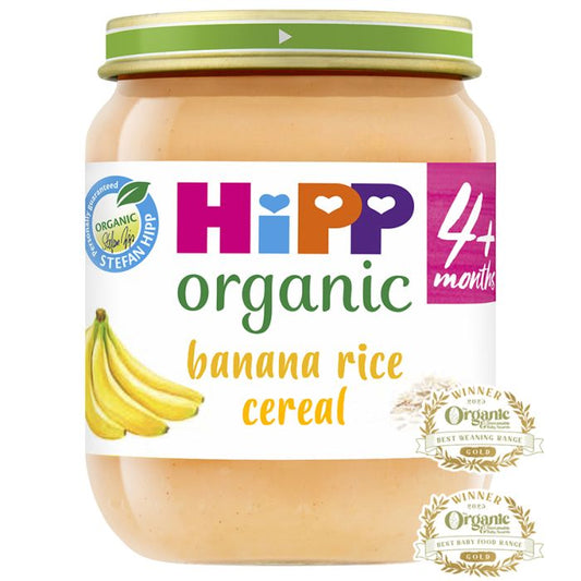Hipp Organic Banana Rice Cereal 4+Month 125g
