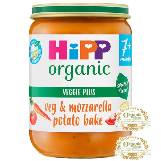 Hipp Organic Veg & Mozzarella Potato Bake 7+Month 190g