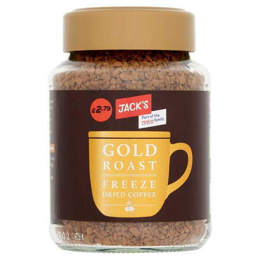 Jacks Gold Roast Freeze Dried Coffee 90g (BEVERAGES)