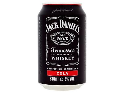 Jack Daniels Cola Whiskey Can 330ml (ALCOHOL)