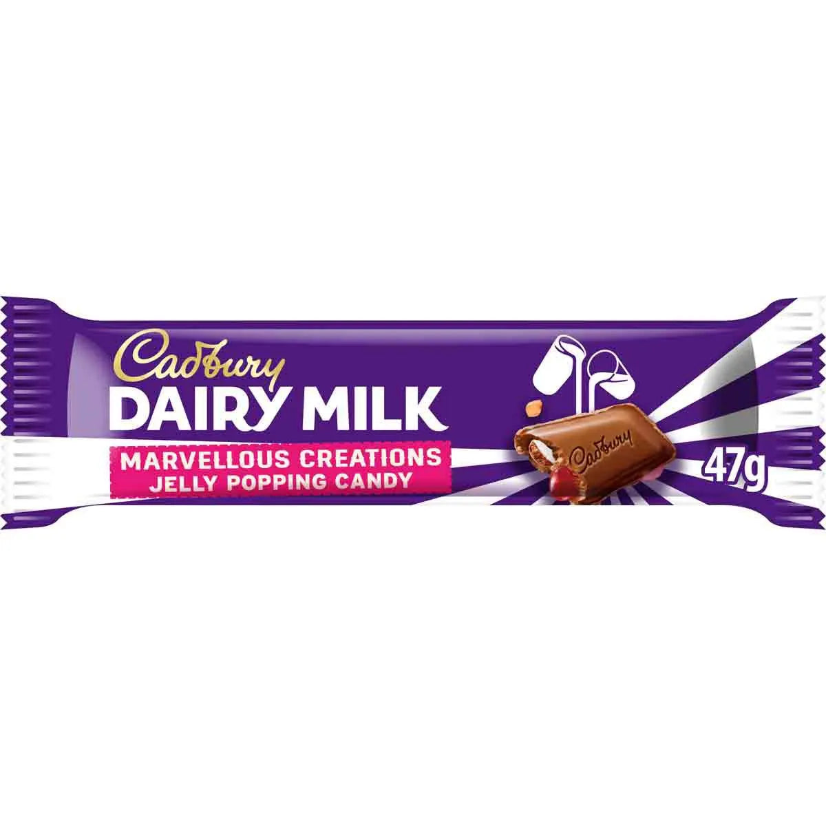 Cadbury Dairy Milk Popping Candy Bar 47g