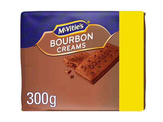 McVities Bourbon Creams 300g (BISCUITS)