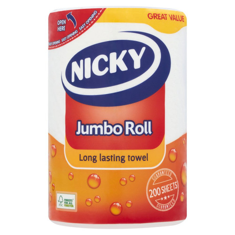 Nicky Jumbo Kitchen Roll