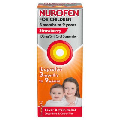 Nurofen for Children Ibuprofen Strawberry 100ml