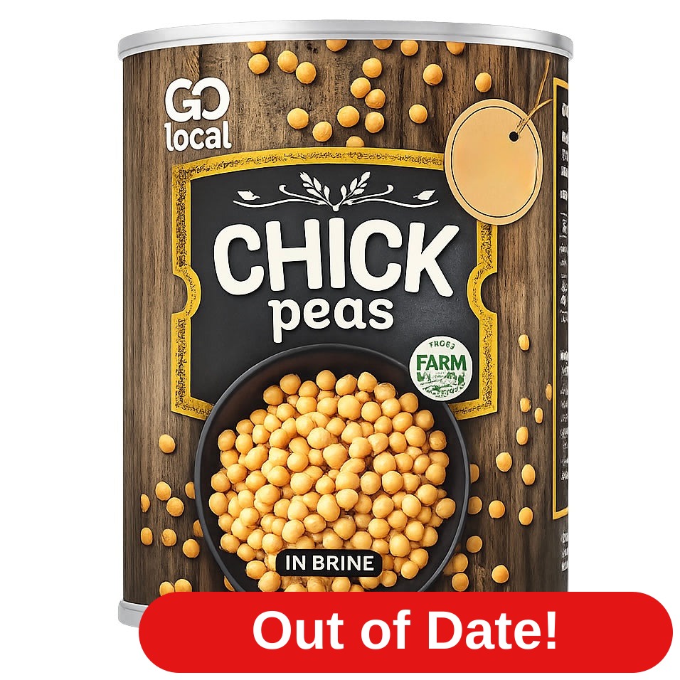 Product image with labels