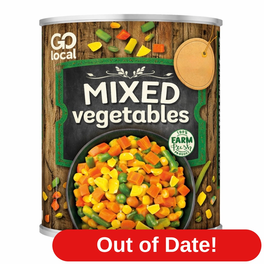 Product image with labels