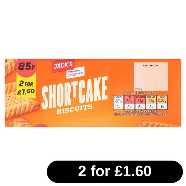 Product image with labels
