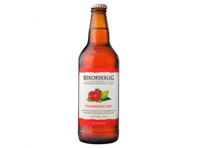 Rekorderlig Strawberry & Lime Bottle 500ml (ALCOHOL)