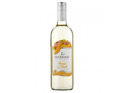 Silver Bay Mango & Peach Wine 75cl (ALCOHOL)