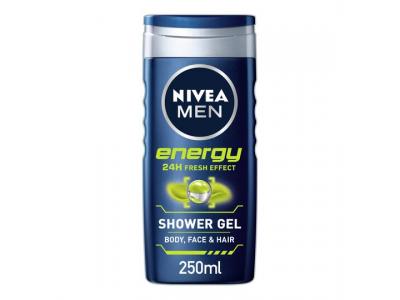 Nivea Men Energy Shower Gel 250ml