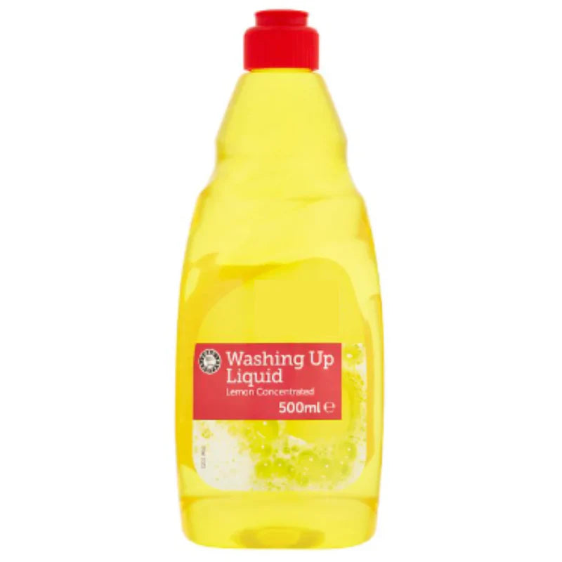 Euro Shopper Lemon Washing Up Liquid 500ml