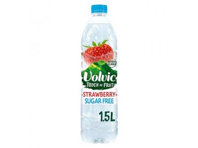 Volvic Strawberry Sugar Free Water 1.5L