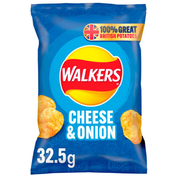 Walkers Cheese & Onion 32.5g